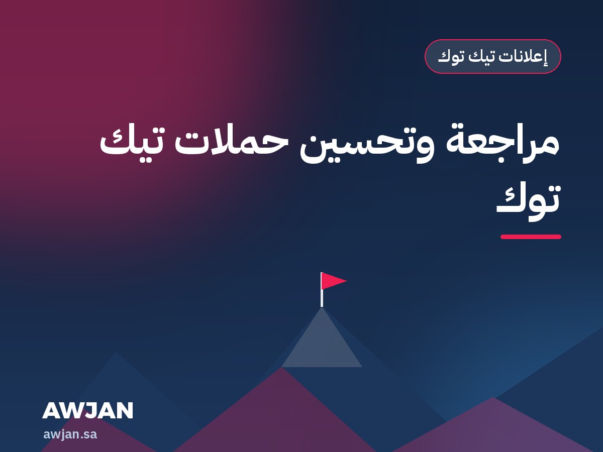 مراجعة وتحسين حملات تيك توك
